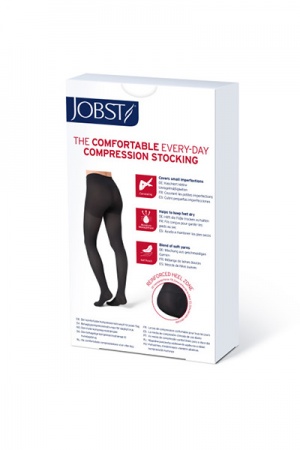 JOBST Opaque CL1 Black Compression Tights - Compression Stockings